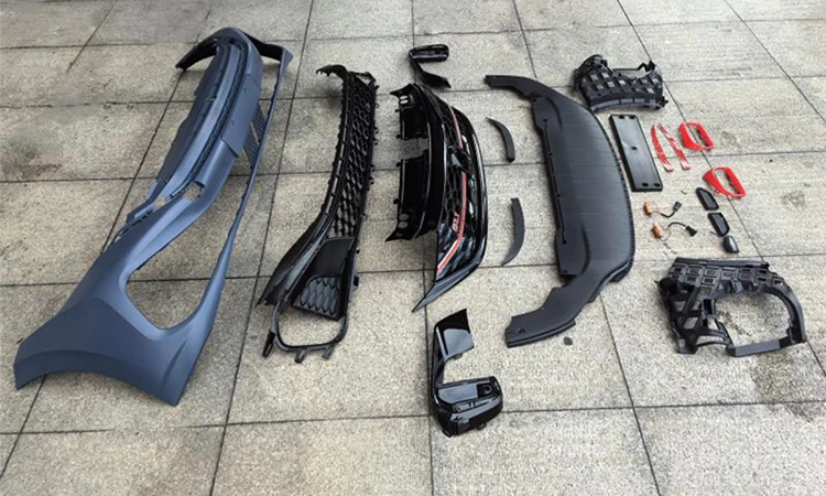 Factory Sale Vehicle Accessories Car Front Bumper Assembly Auto Parts Car Bumpers for Volkswagen Jetta 2022 GLI details