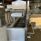 Continuous Chicken Nuggets Frying Machine Chicken Nuggets Fryer