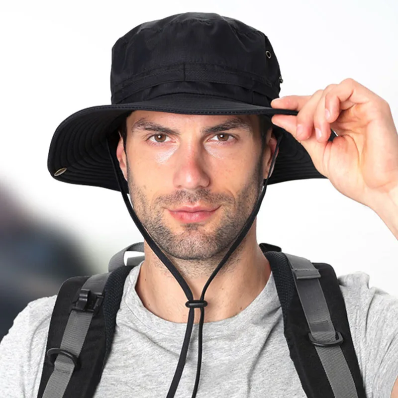 polyester bucket hat mens