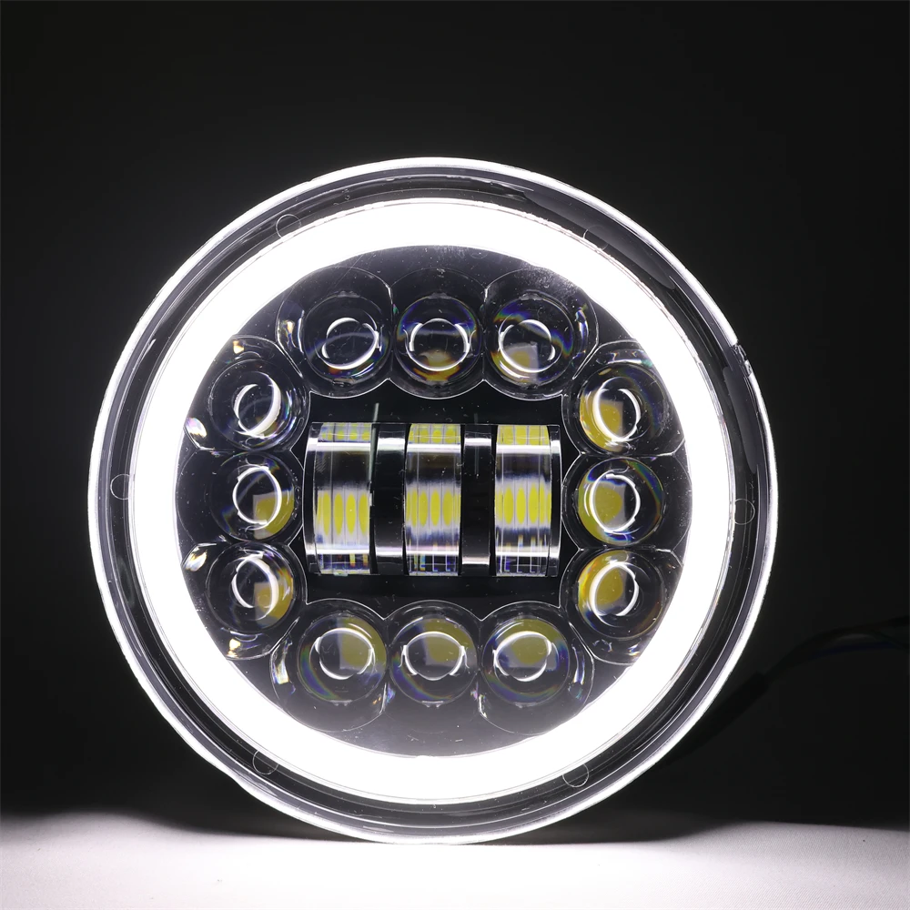 product tiypeor 63inch led headlight for motorcycle jeep wrangler jk for harley touring road king for yamaha round led headlight-9