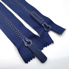 Zip YYX Wholesale Custom Mini #5 Black Open End Separating Resin Zippers Zip 15cm