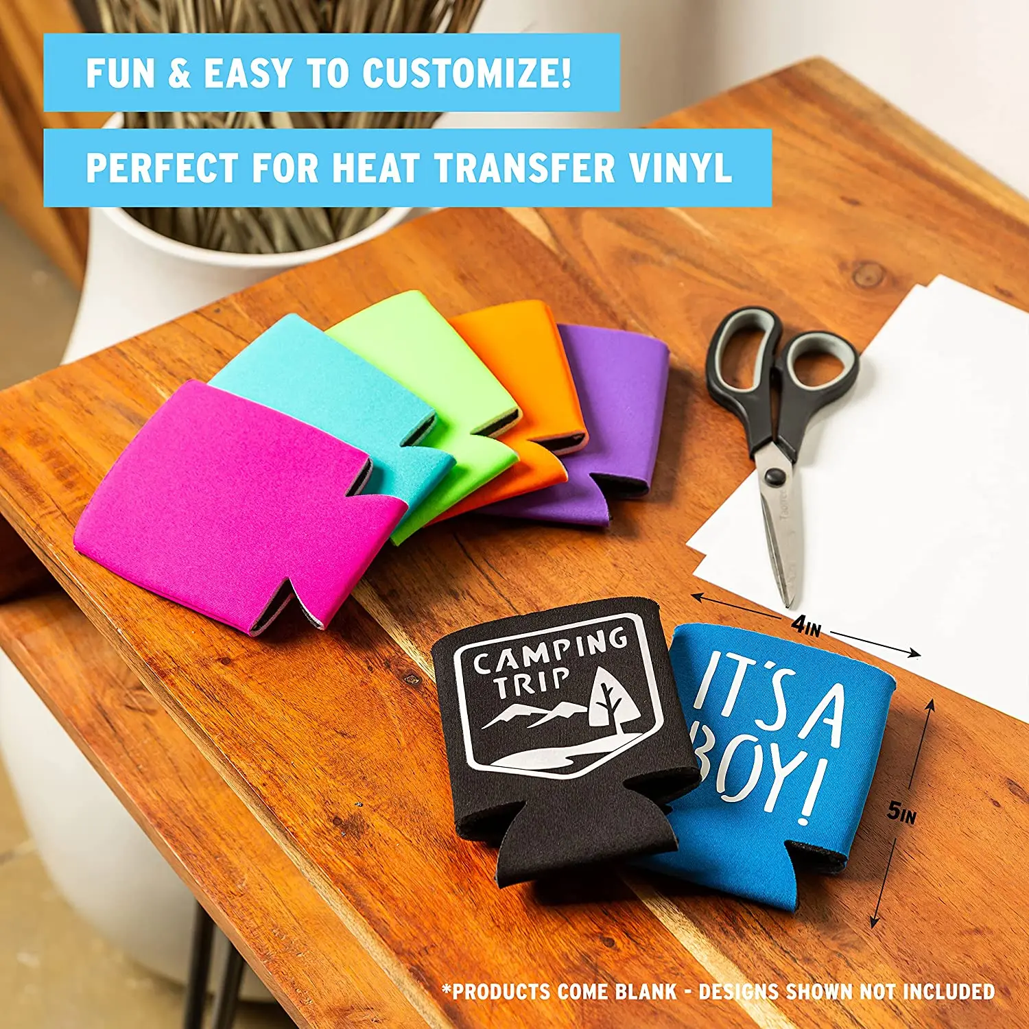 Wholesale Neoprene Foam Beer Can Cooler Holder Custom Insulated Blank