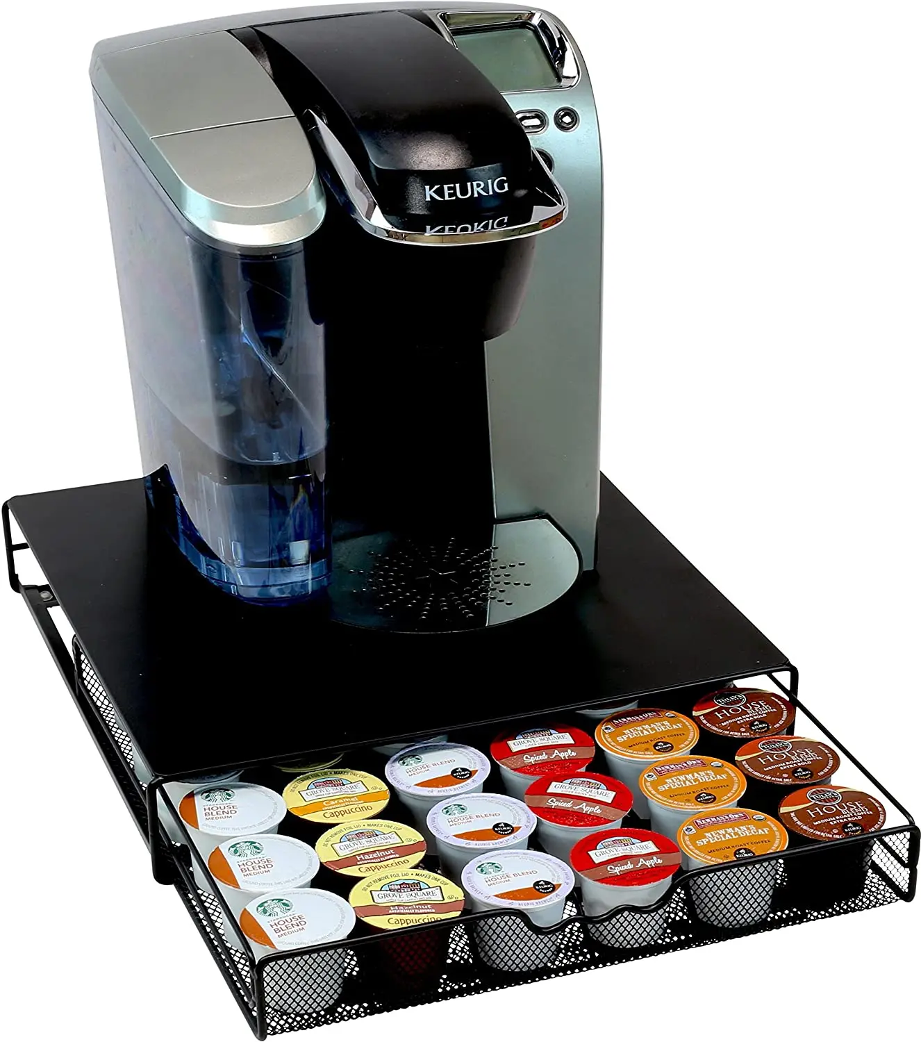 K-cup Metal Coffee Capsule Pod Drawer 
