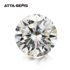 Diamond DEF Grade VVS Super White Round Brilliant Cut Diamond Substitute Loose Moissanite Gemstone