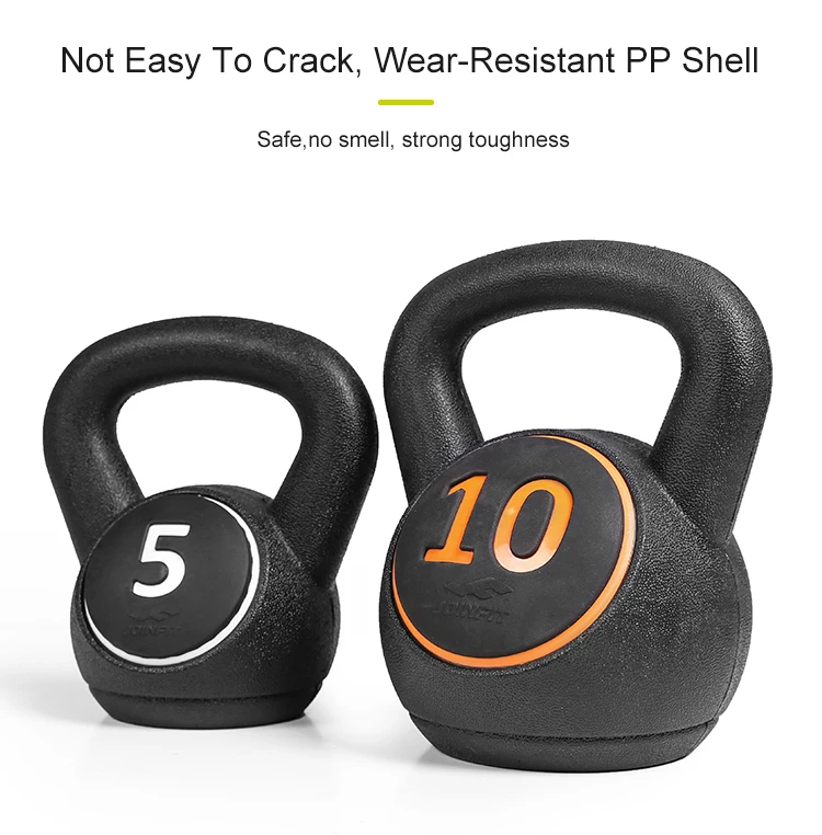 Joinfit Home Gym Pvc Coated Commercial Kettlebells Weight Set/pvc