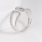 Ring Custom Sterling Silver Classic Double Irregular Ring