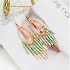 Jewelry Newest Design Hot Sale Women's Beaded Tassel Earrings Jewelry Earrings