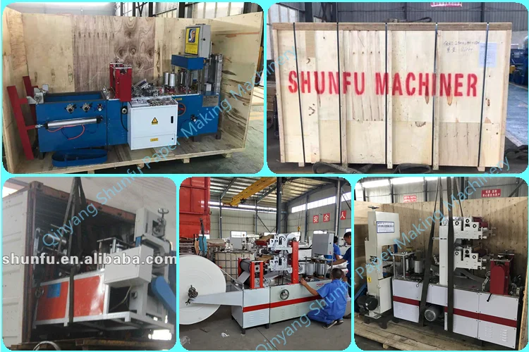 Low Price Table Napkin Paper Making Machine, Automatic Serviette Tissue Paper Packaging Machine