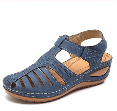2024 Large size wedges breathable comfortable new summer women sandals slippers