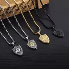 Necklace OEM ODM Stainless Steel Freemason Necklace Jewelry Men's Masonic Necklace