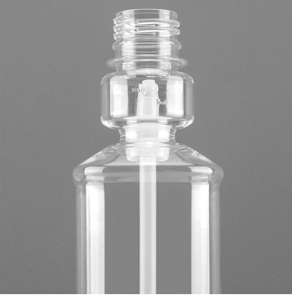 product 250ml hot sale clear flat clean plastic mouthwash bottle portable travel oral care solution dispenser empty plastic bottle-29