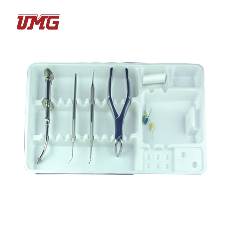 Plastic Dental Divided Setup Disposable Separating Instrument Tray