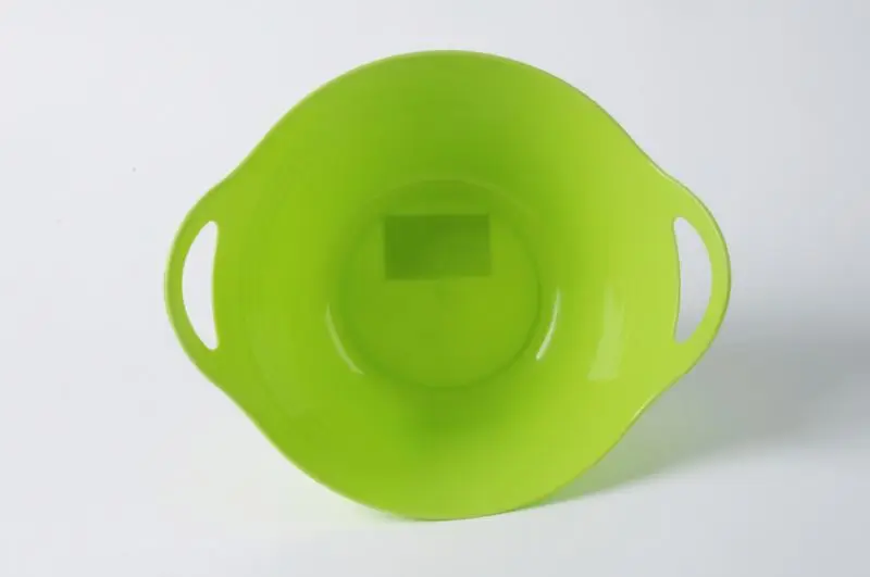 Food grade Plastic Salad  Bowl  Mixing Bowl Plastic Bowl with Handle 4700ML