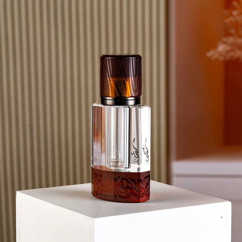 product new hot selling elegant low key glass empty bottle 6ml customizable crystal perfume bottle-8