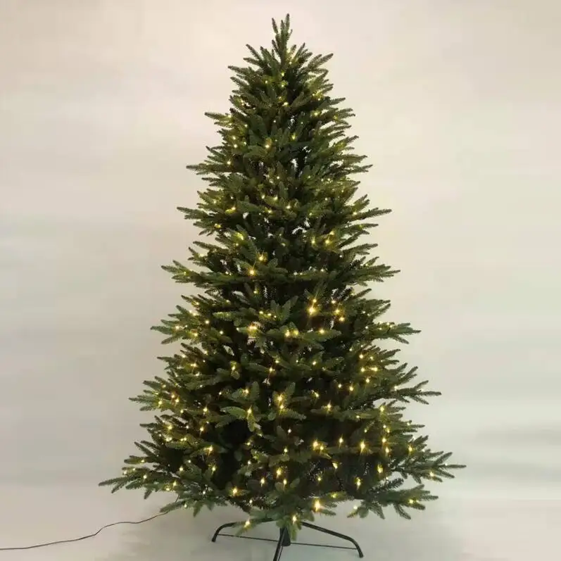 2024 Home Decoration Hot Sale 6ft Pre-Lit Snow Flocked Christmas Tree