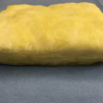 Rigid Yellow roof thermal heat insulation glass wool blanket nanomter micropore soundproof board felt roll