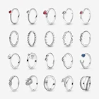 Jewelry Ring High Quality Fine Jewelry 925 Stering Silver Heart Solitaire Ring For Pandora