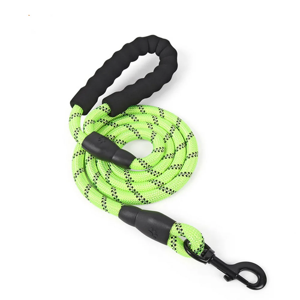 light green dog leash