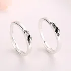 Ring Korean Version A Solemn Pledge Of Love Lovers Ring Opening Adjustable Men And Women Committed Ring
