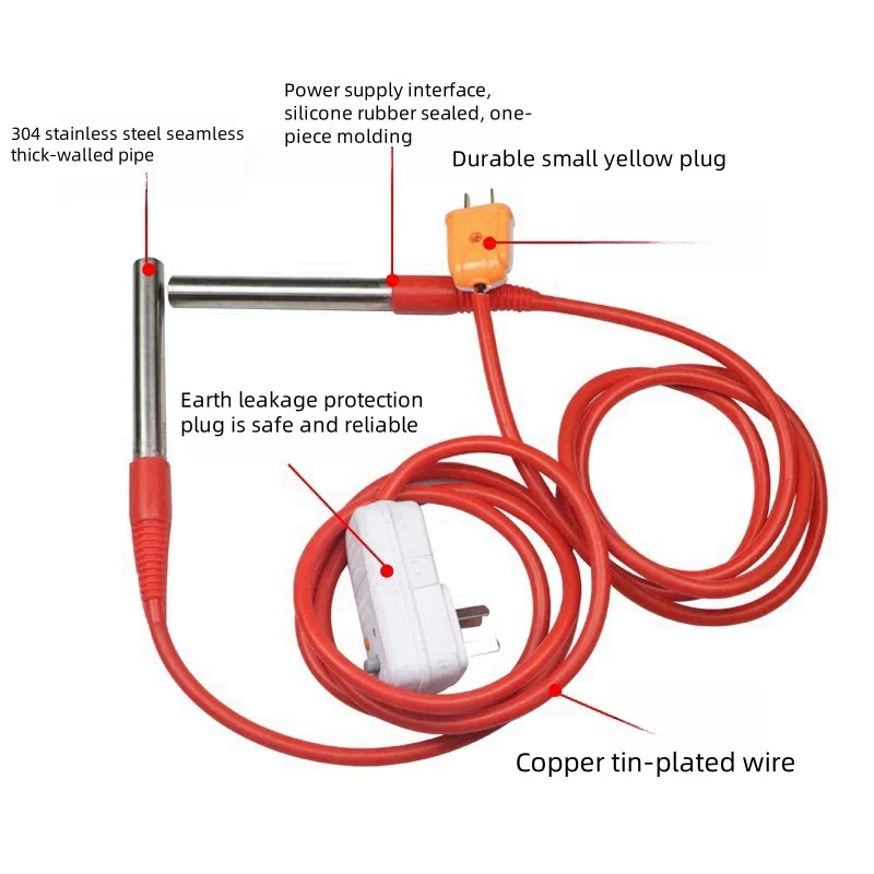 Electric Heating Tube, Explosion-proof, 380v - detail 8