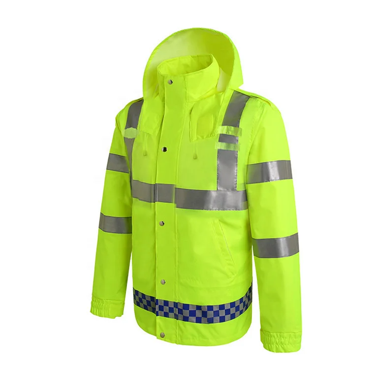 Chubasquero Largo Impermeable Para Hombre,Chubasquero Reflectante De  Seguridad Para El Trabajo,Para Policía De Tráfico - Buy Más Barato Oxford  Impermeable,Reflectante De Seguridad Impermeable,Adulto Reflectante Capa De  Lluvia Product on Alibaba.com