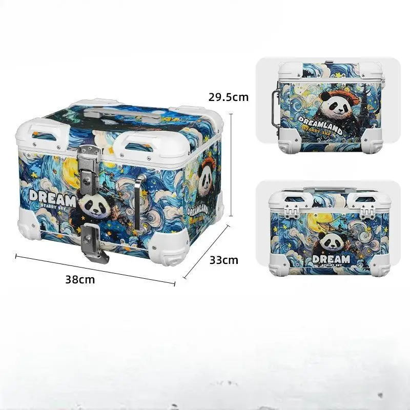 Universal Customized Motorcycle ABS Motorcycle Rear Tail Box