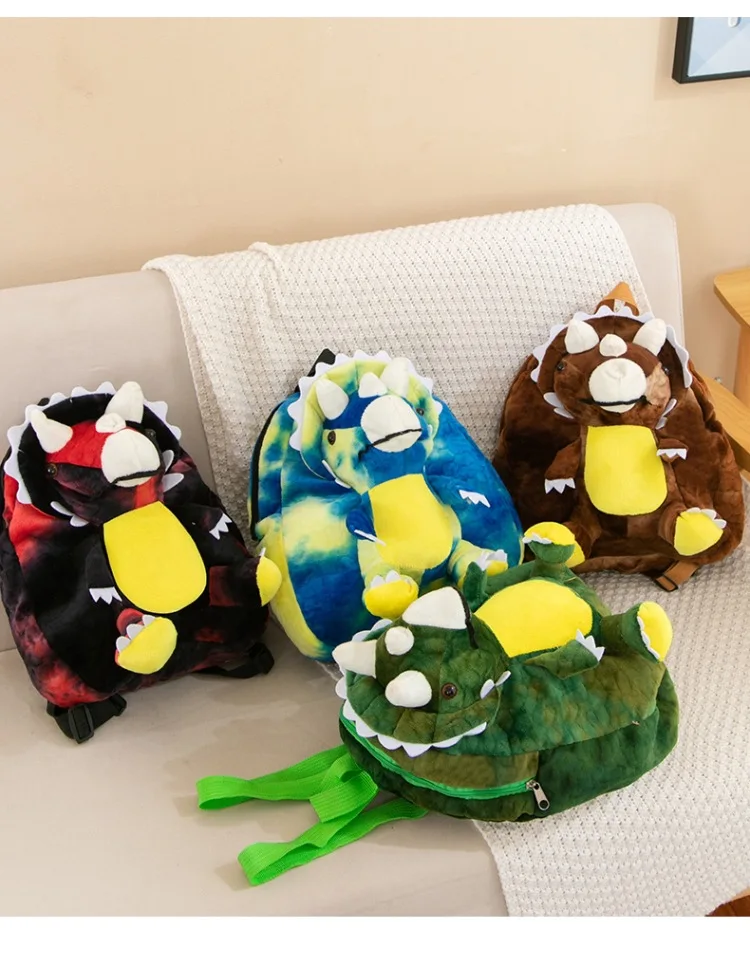 Boys dinosaur bag for kids hot sale dragon kindergarten children backpack boys and girls cartoon school bag toys
