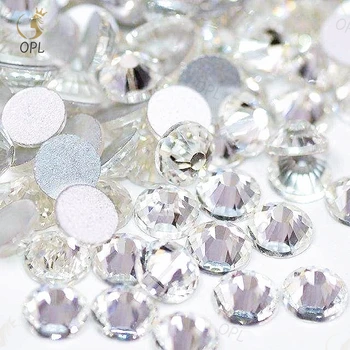 OPL Wholesale Crystal Rhinestones: Premium Quality Flatback Glass Stones for Exquisite Nail Art Creations