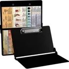 A4 Clipboard Foldable Clipboard A4 Custom Logo Aluminum Alloy Medical Folder Clip Nursing Foldable Clipboard