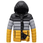 Wholesale Custom Logo Mens Padded Coats Bubble Puffer Jacket Warm Winter Men Jacket For Men