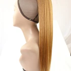 Hair Extension 24 Inch High Quality JP Synthetic Hair YAKY STRAIGHT PONYTAIL HAIR EXTENSION 12 14 16 18 20 24 INCH