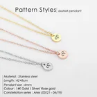Jewelry Manufacturer Dainty Small Coin Pendant Horoscope Necklace Female Lady Fashion Jewelry Manufacturer