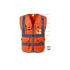 Mesh Vest Economical Custom Design Popular Product High Quality Construction New Type Lighted Safety Mesh Vest