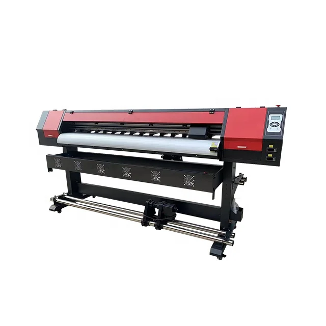 Cheapest 1.8m 6ft large format eco solvent flex banner vinyl printer sublimation printer