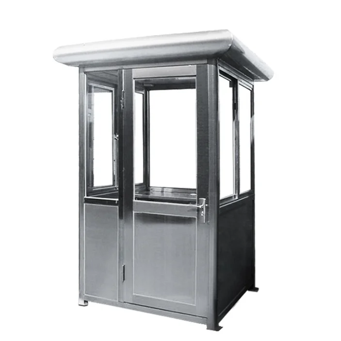 product china made low cost stainless steel security cabin guard booth eps prefabricated guard room house prefab houses-2