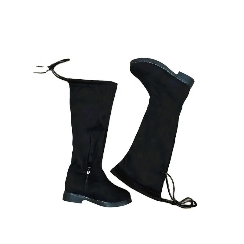 knee length leather boots sale