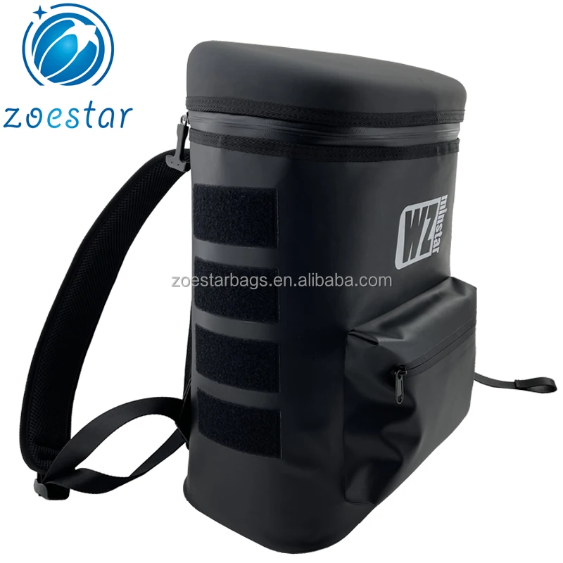 Waterproof TPU Insulated Cooler Bag Ice Cream Carrier Backpack Sealed Food Storage Cooler Back Packs