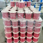 Fire FPLR 2C 18AWG Solid Copper Conductor Shielded Red/white PVC Twisted Pair Fire Alarm Cable