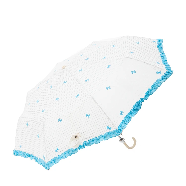 folding umbrella with hook handle