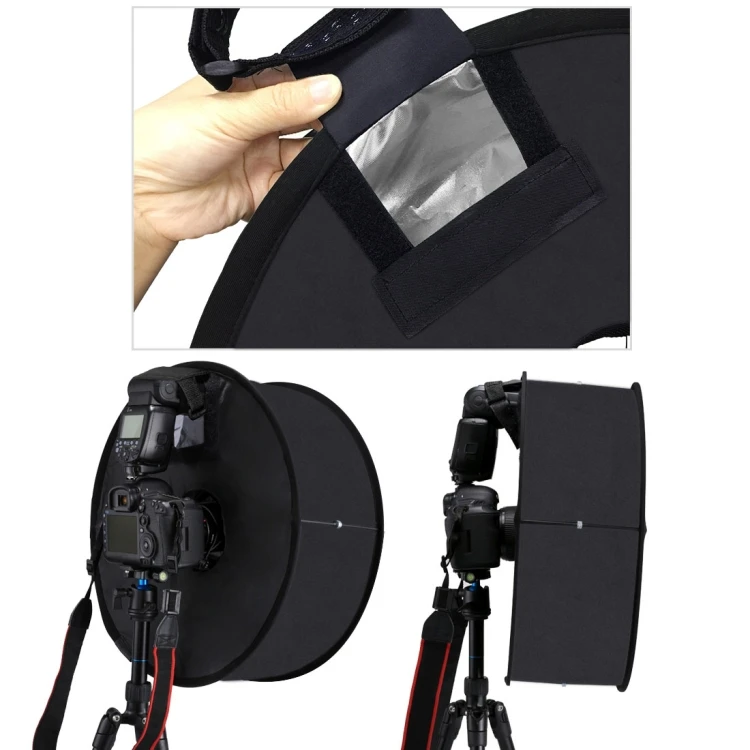 Puluz Soft Box 45cm Round Style Photo Softbox For Speedlite Flash Light