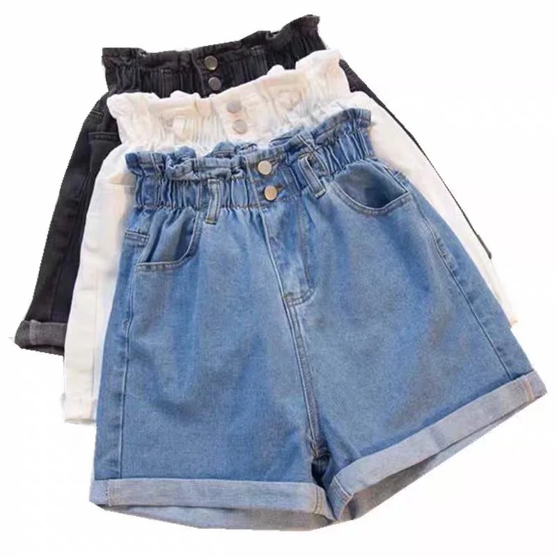 loose fitting high waisted shorts