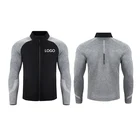 Jacket High Quality Polyester Training Jerseys Football Shirts Custom Logo Full Zip Soccer Tracksuit Jacket For Men
