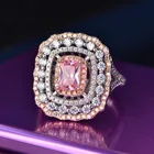 Colorful Ring High Quality Gorgeous Colored Gemstone Engagement Ring For Women