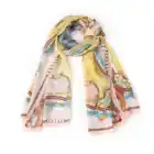 Scarf Scarf Three-Color Long Scarf Pattern Printing Ladies Silk Twill Scarf