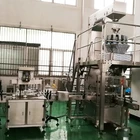 Automatic Multihead Weighing Jar Filling And Sealing Machine For Nuts Candy Food