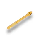 Spear Point Hex Shank 3-12mm Tungsten Carbide Square Hole Drill Bit Glass Spear Point Bit