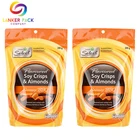 Food Pouch Dry Foods Food Resealable Zip Lock Food Packaging Stand Up Pouch For Dry Fruit Snack Foods