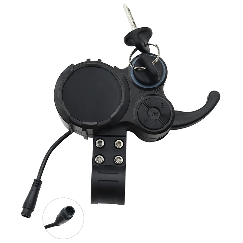 48-60V 22A Dual-Drive Electric Scooter Controller Aluminum Key LCD Power Speed Display Instrument