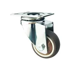 WBD Light Duty Castor 2 Inch Swivel Rotating TPR Furniture Casters For Office Chair