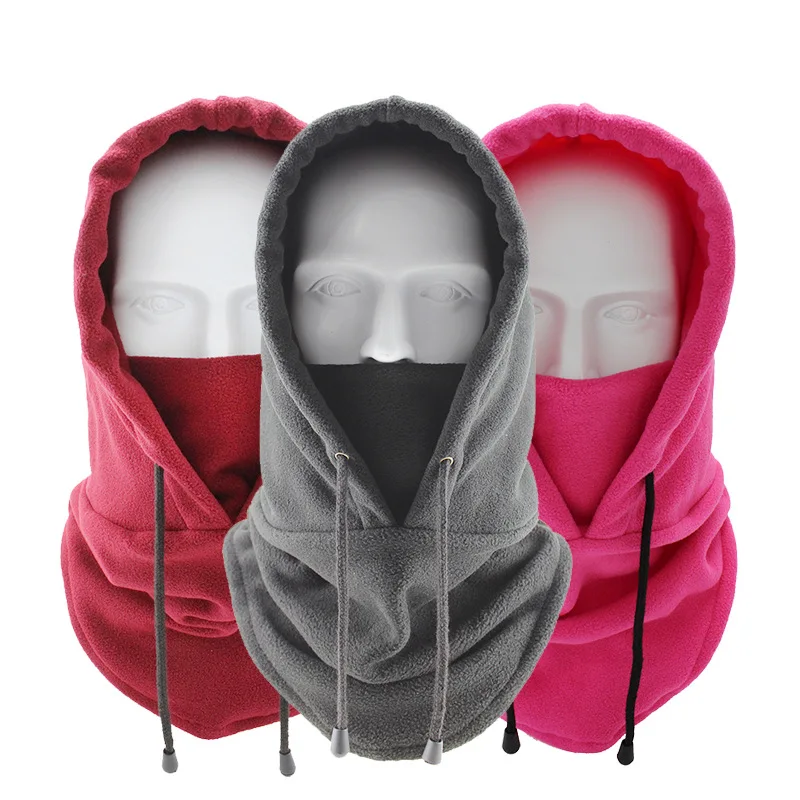 Balaclava Ski Mask Neck Mask for Winter,Warm and Windproof Fleece Sports for Unisex Pink 